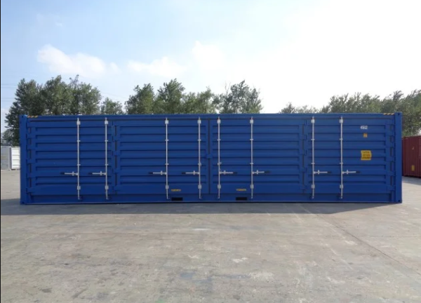 40' High Cube Open Side Shipping Container (New)