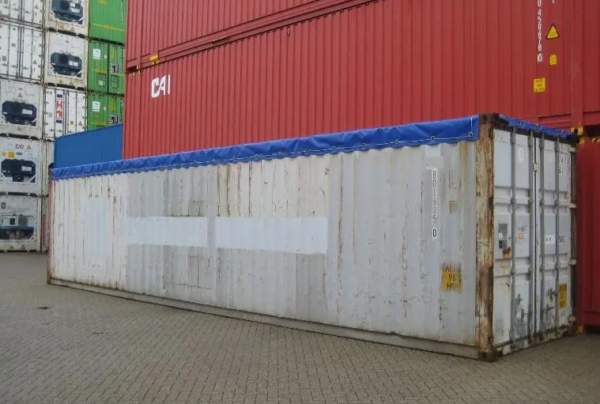 40' Open Top Shipping Container - Used B