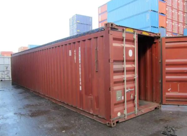 40' Open Top Shipping Container - Used B - Image 3