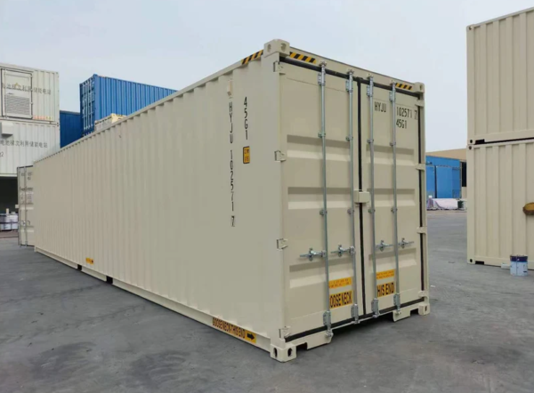 40ft High Cube Double Door Shipping Container (New) - Image 4