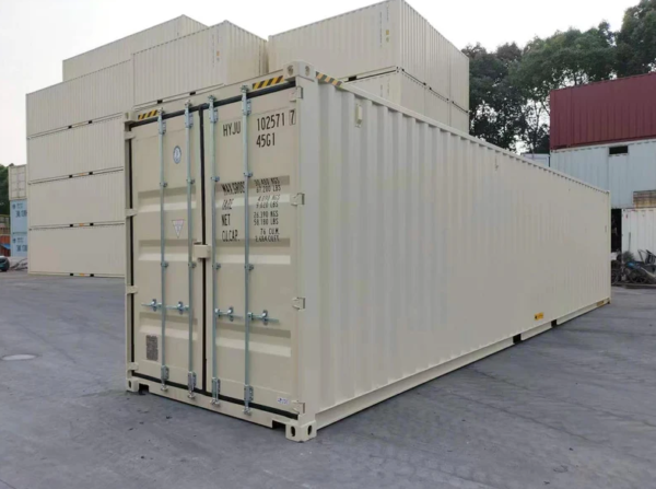 40ft High Cube Double Door Shipping Container (New)