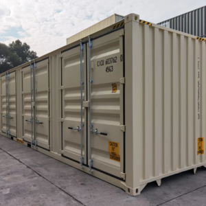 40ft High Cube 4-Door Partition Shipping Container (New)